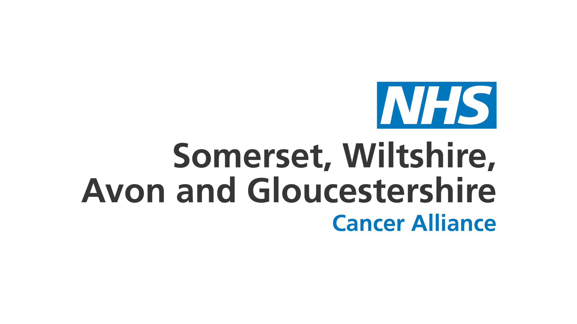 NHS Somerset, Wiltshire, Avon and Gloucestershire Cancer Alliance logo