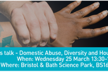 Domestic Abuse Diversity and Housing poster