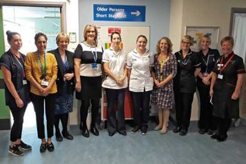 Picture of a medical team at Great Western Hospital