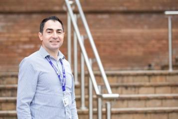 Doctor smiling at the camera