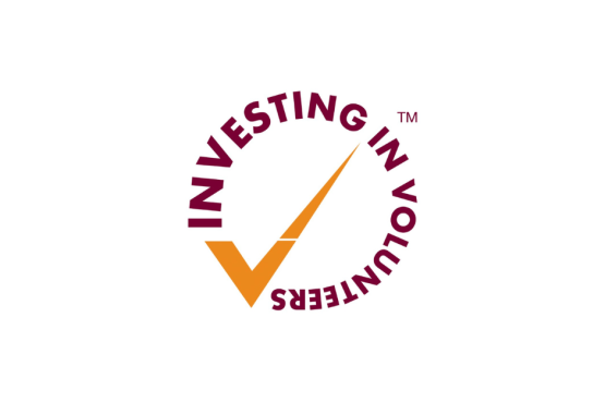 Investing in Volunteers logo.