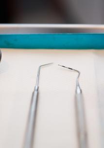 Close up of dental equipment